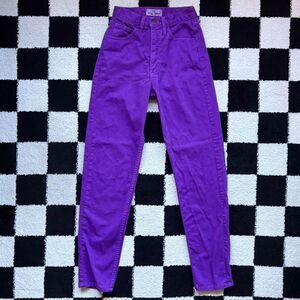 Vintage Guess by Marciano Purple High Rise Denim Jeans